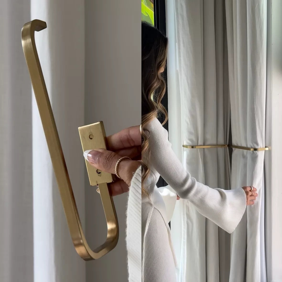 Curtain Hold-back Perfect Blend of Elegance