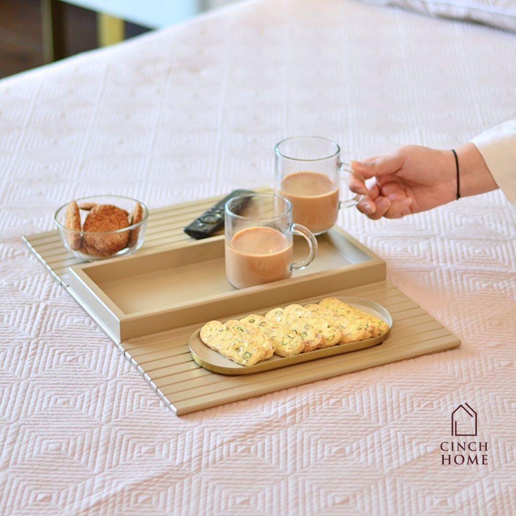 Flexible Table for Sofa/Couch/Bed | Accessory Tray