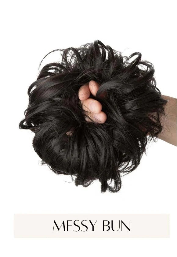 PREMIUM MESSY BUN HAIR SCRUNCHIES - IMPORTED