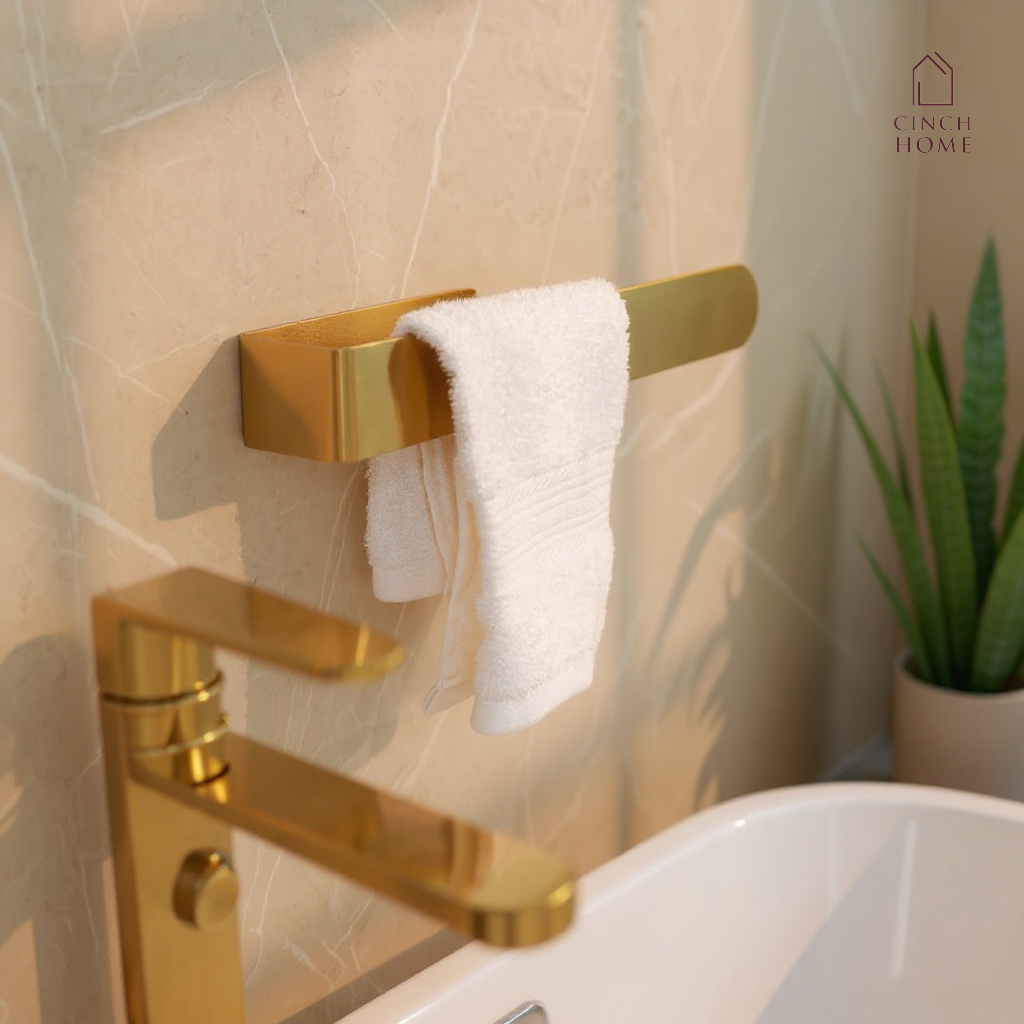 Peel & Stick Towel Stand| No drill Towel Holder